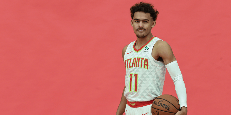 trae young stats threes