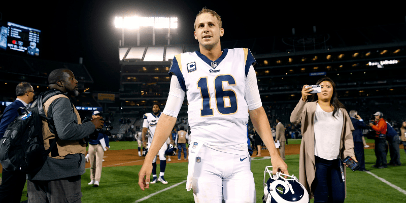 jared goff los angeles rams betting preview week 2