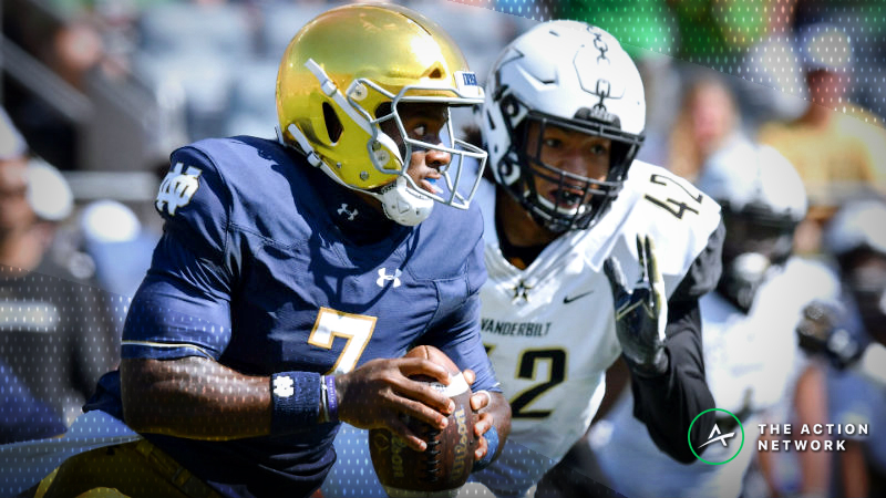 Misleading College Football Scores, Week 3: Notre Dame Escapes Again article feature image