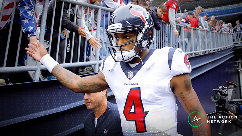 Texans-Colts Betting Preview: Will Deshaun Watson & Co. Bounce Back As Road Dogs? | The Action Network Image