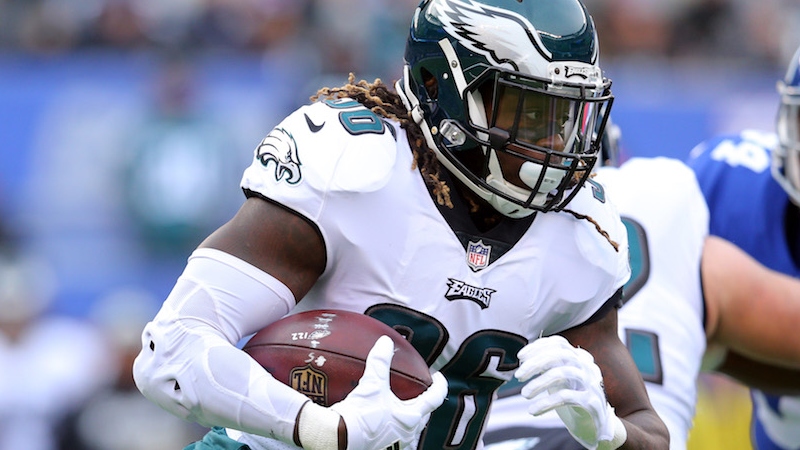 Falcons-Eagles Player Props: Watch Jay Ajayi, Calvin Ridley on Thursday Night article feature image