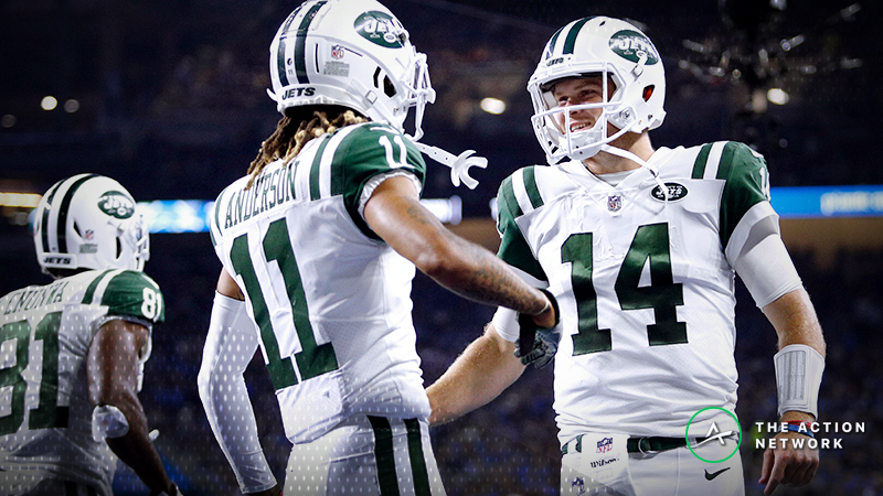 Dolphins-Jets Betting Preview: Hop Aboard the Sam Darnold Hype Train? article feature image