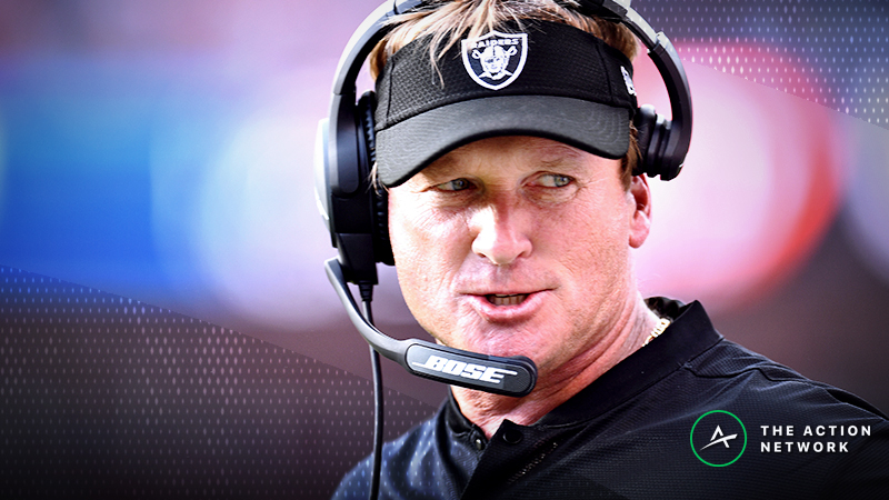 Raiders-Dolphins Betting Preview: Will Jon Gruden & Co. Get Their First Win? article feature image