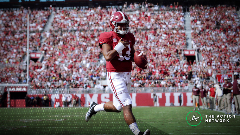2018 Heisman Odds Watch: Tua Tagovailoa Becomes Odds-On Favorite article feature image
