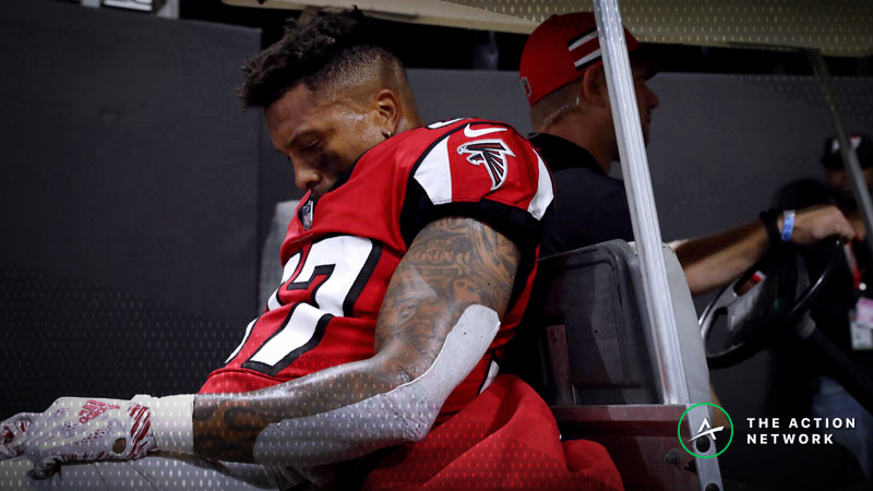 Ricardo Allen Injury Driving Big Bengals-Falcons Over/Under Movement Image