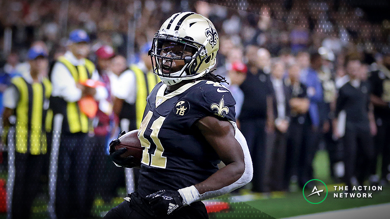 Alvin Kamara Should Be an Active Receiver in Week 3, and the Falcons Want It That Way article feature image
