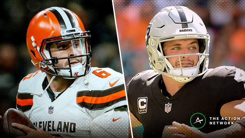Browns-Raiders Betting Preview: Is Baker Mayfield Still Undervalued? article feature image