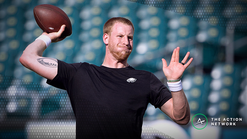 Eagles Open as 6.5-Point Favorites Against Colts in Wentz’s Return article feature image