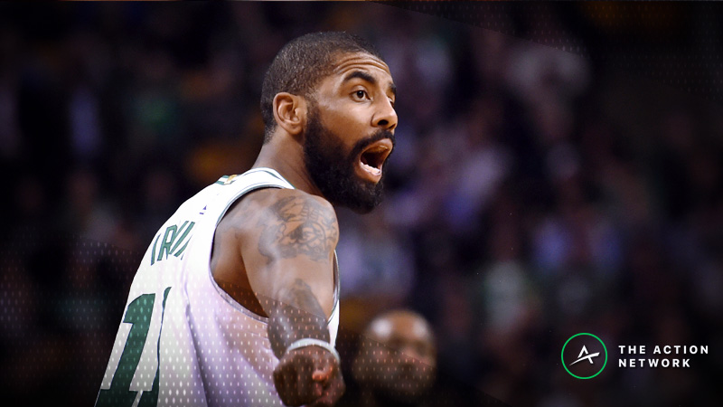 Kyrie Irving’s Friday Status Moving Celtics-Jazz Betting Line article feature image