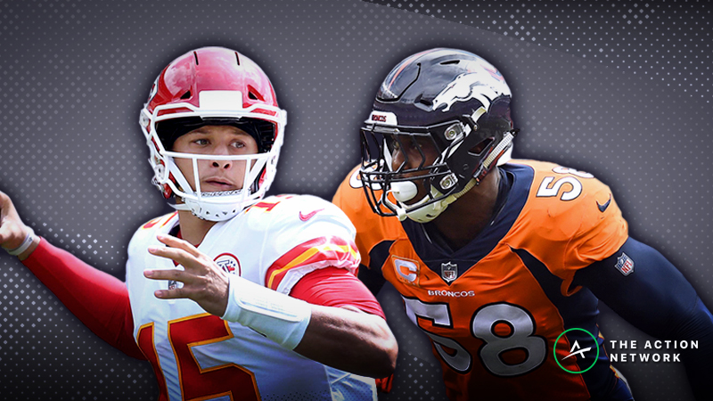 Chiefs-Broncos MNF Betting Preview: How to Bet the Season's Highest Over/Under | The Action Network Image