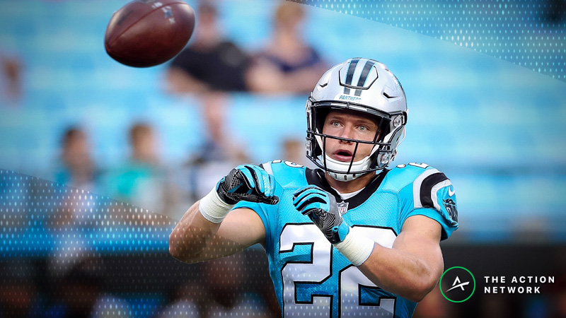 Cowboys-Panthers Betting Preview: Bank on a Huge Week from McCaffrey | The Action Network Image