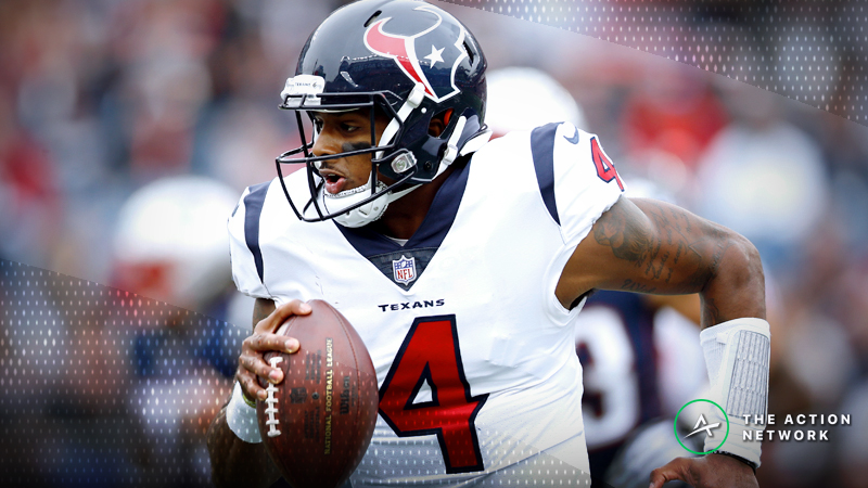 Find Value When QBs Run Wild in Texans-Titans Week 2 Matchup Image