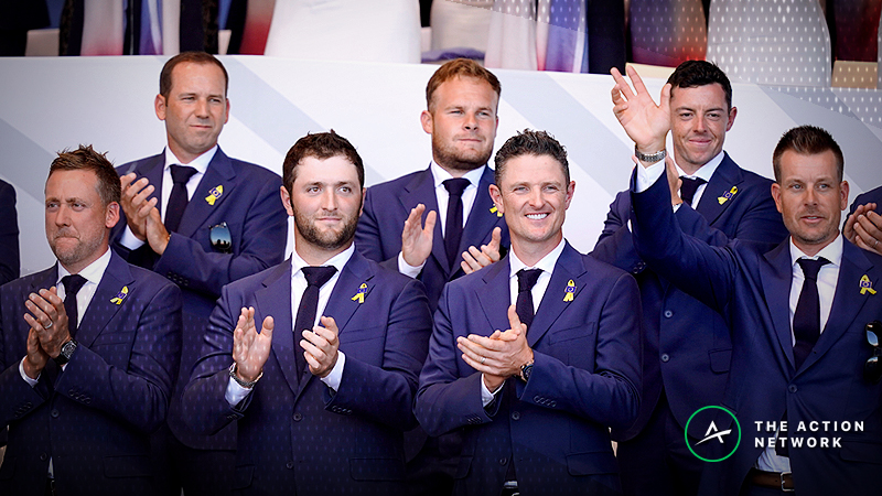 Ryder Cup Day 3 Odds: Team Europe a Sizable Favorite to Lift Trophy article feature image