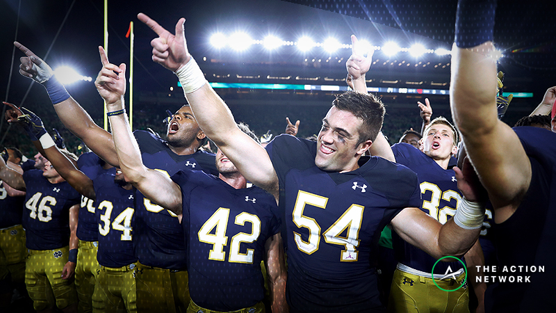 Big Bets Moving Stanford-Notre Dame Line article feature image