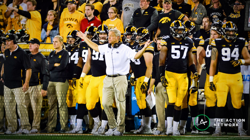 National Championship Odds: Iowa Among Biggest Week 4 Losers article feature image