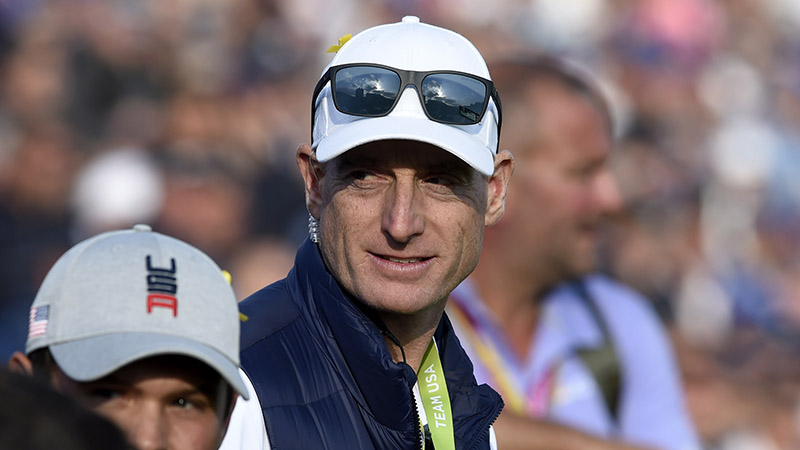 jim furyk at the Ryder cup