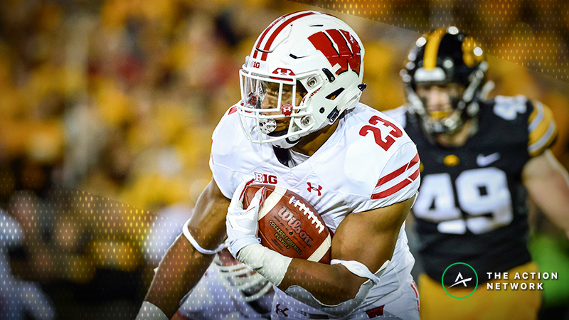 College Football Bad Beats: Wisconsin-Iowa Under Wrecked by 2 Late TDs article feature image