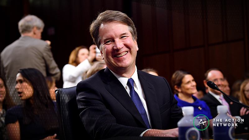 Kavanaugh Odds: Confirmation a Virtual Lock According to Betting Market article feature image