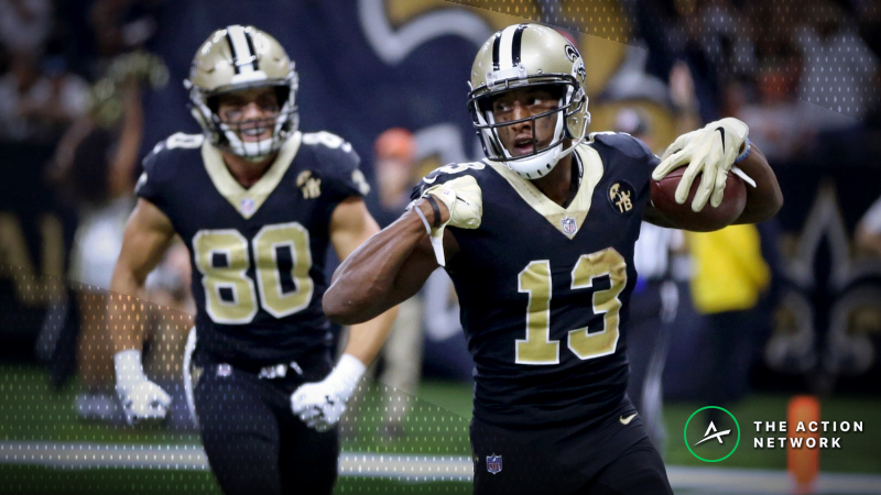 Week 4 NFL Player Props: Should You Bet on Michael Thomas to Reach 10 Receptions … Again!? article feature image