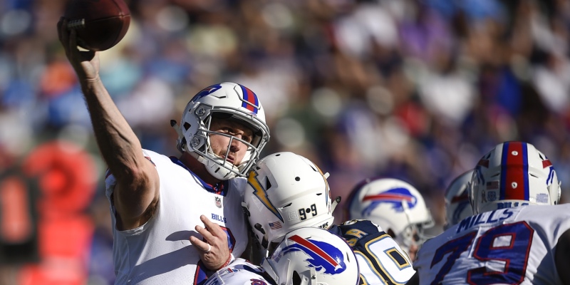 Zylbert’s NFL Over/Unders: Can Bettors Trust Bills QB Nathan Peterman? article feature image