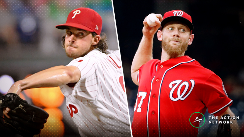 Wednesday’s MLB Over/Under: Battle of Aces Aaron Nola and Stephen Strasburg article feature image