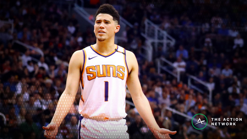 NBA Injury Report: Betting, DFS Impact of Devin Booker, Luka Doncic Injuries article feature image