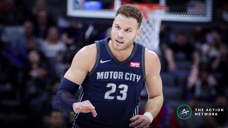 Pistons 2018-19 Season Win Total: Can Blake Griffin Make Detroit a Contender? article feature image