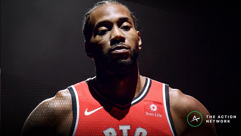 Raptors 2018-19 Season Win Total: Is Kawhi the Missing Piece in Toronto? article feature image