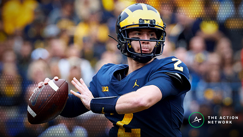 Michigan-Northwestern Betting Preview: Harbaugh Delivers as Road Favorite article feature image