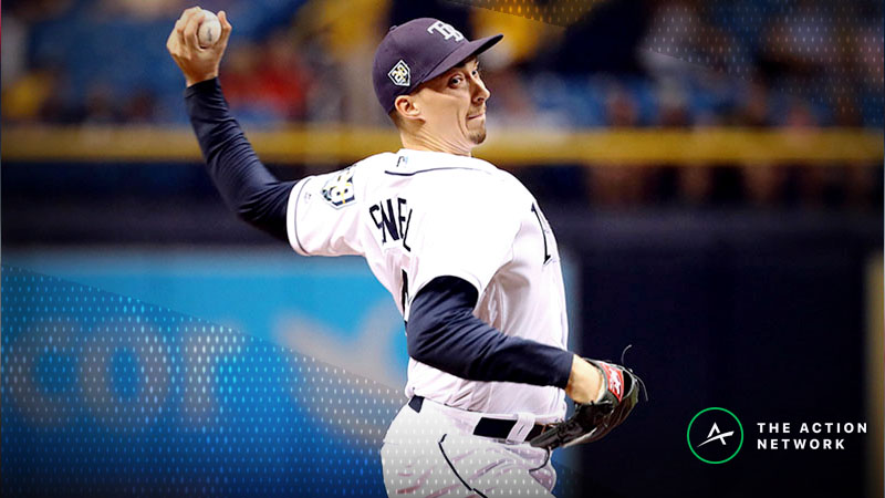 Sunday’s MLB Over/Under: Blake Snell Continues Pursuit of Cy Young in Toronto article feature image