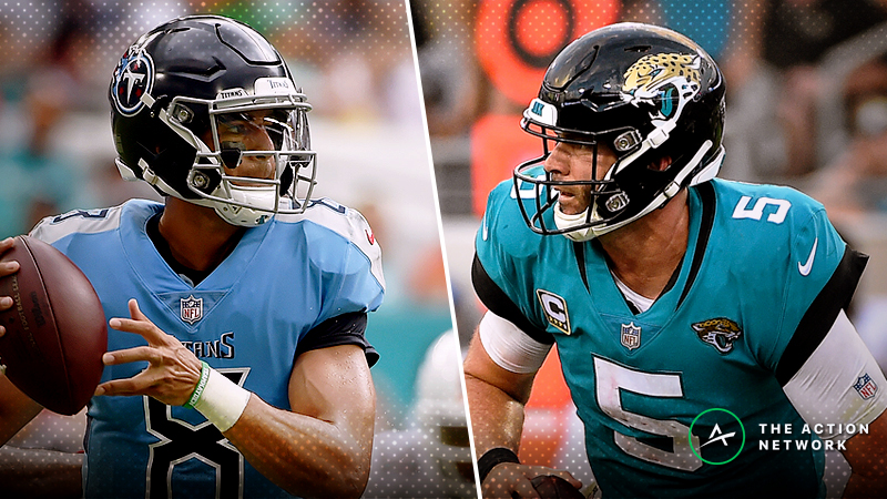 Titans-Jaguars Betting Preview: How to View the Over/Under article feature image