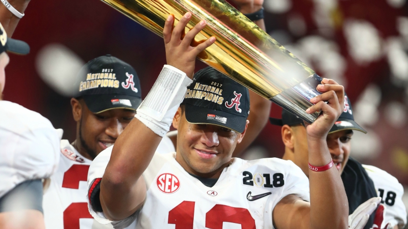 2019 College Football Playoff National Championship Odds article feature image