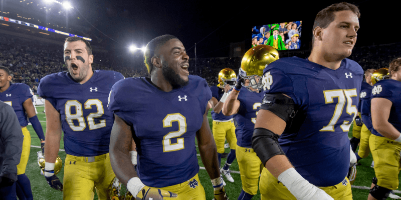 notre dame fighting irish title odds national championship