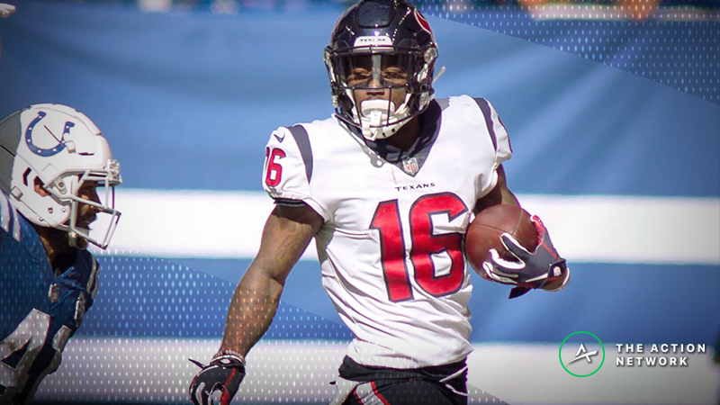 Fantasy Football WR Report: Keke Coutee's Breakout, Plus Week 6's Unanimous No. 1 | The Action Network Image