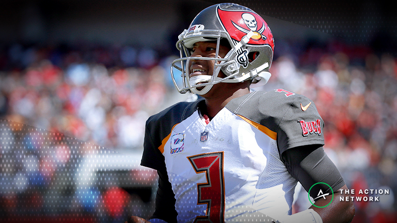 NFL Week 7 Fantasy QB Breakdown: Win Your Cash Games with Jameis Winston article feature image