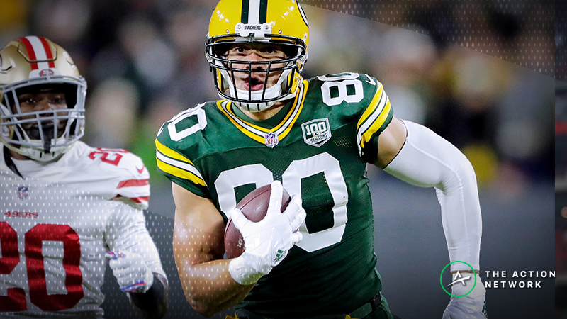 Week 8 Fantasy Football Standard Rankings: TE | The Action Network Image