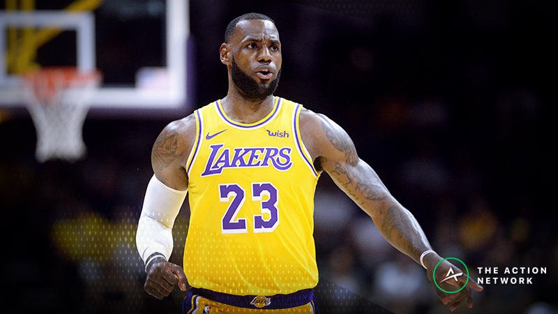 Moore: What LeBron James’ Injury Means for Betting, DFS Markets article feature image