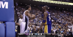 Wob Investigating The Infamous Kobe Bryant Matt Barnes Flinch