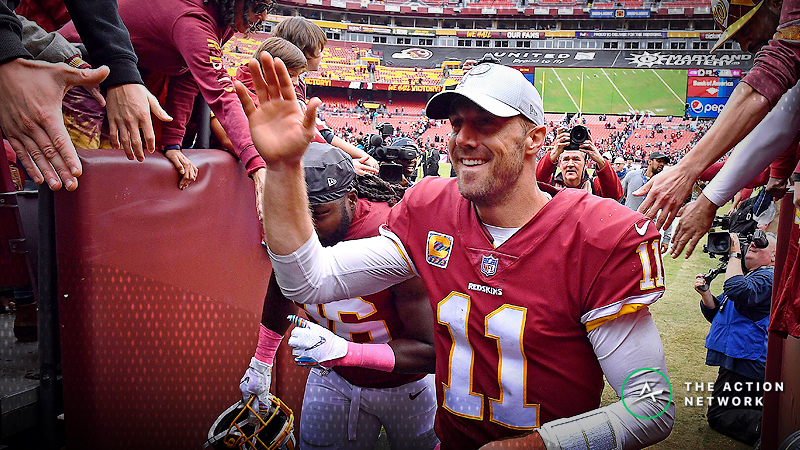NFL Bettors Backing Redskins, Fading Raiders in Week 8