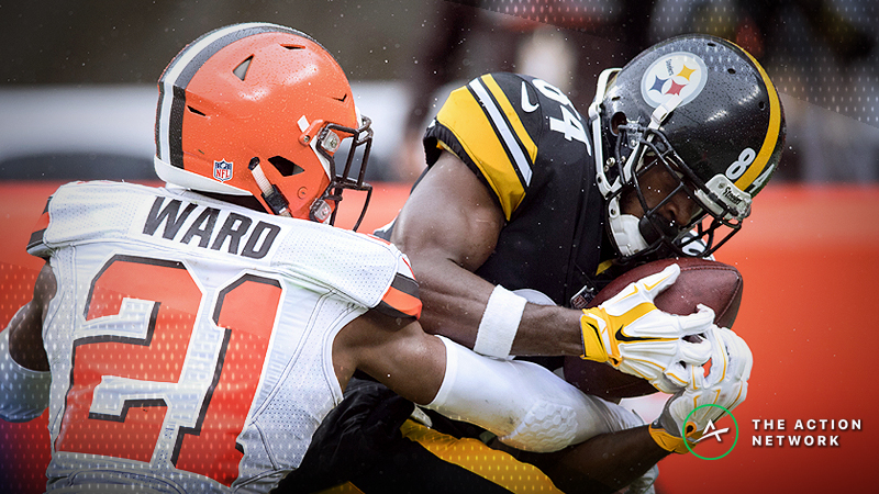 NFL Week 8 WR/CB Matchups: Antonio Brown Faces Off Against Denzel Ward, More Shadow Dates article feature image