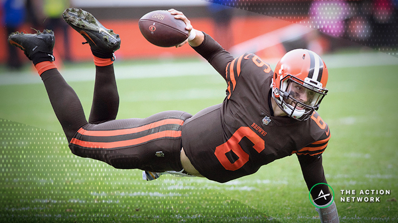 Millman’s NFL RedZone Diaries: Believing in Baker Mayfield and Cashing in on Home Underdogs | The Action Network Image