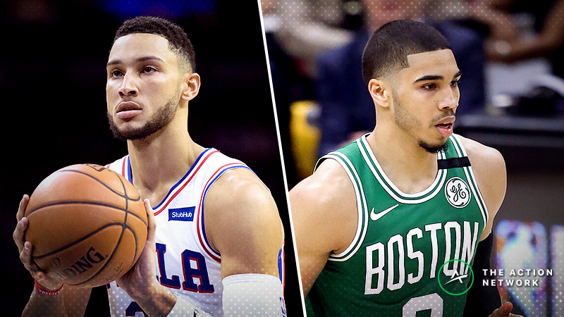 76ers-Celtics Opening Night Betting Preview: Can Philly Keep Up Offensively? article feature image