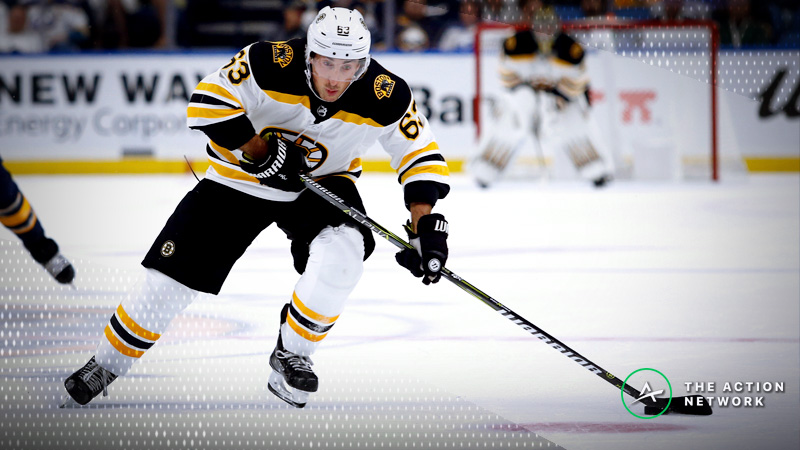 Top NHL Prop Bets for Wednesday: Brad Marchand Over/Under 2.5 Shots on Goal? article feature image