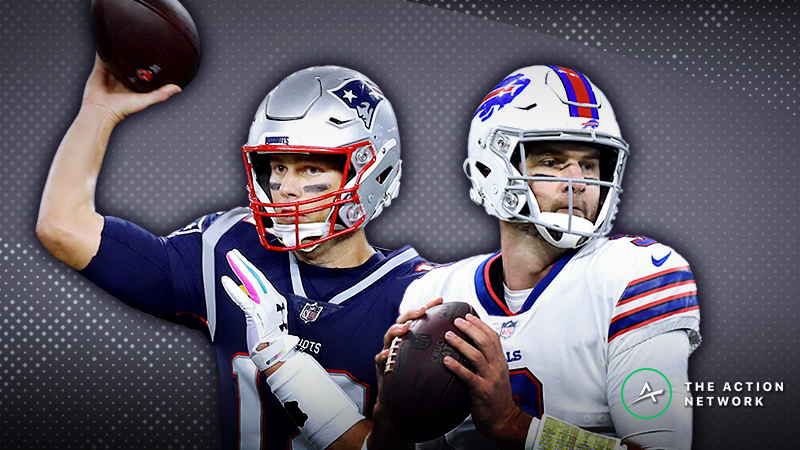 Patriots-Bills MNF Betting Preview: Will Brady’s Dominance of Buffalo Continue? article feature image