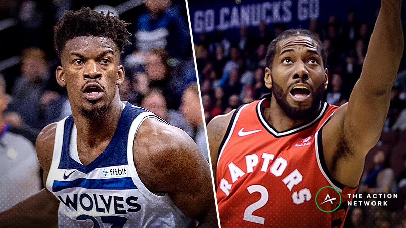 Timberwolves-Raptors Betting Preview: Debating Tonight’s Over/Under article feature image