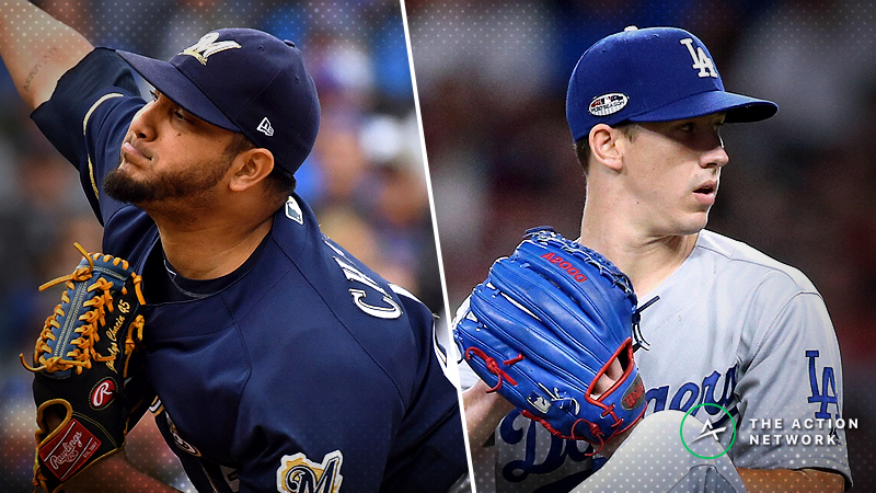 Sharps and Squares Betting Opposite Sides of Brewers-Dodgers Game 3 Over/Under article feature image