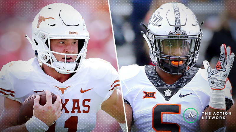 Texas-Oklahoma State Betting Guide: When Tom Herman Is a Favorite… article feature image