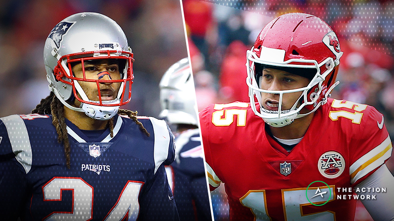 How the Patriots Can Finally Slow the Red-Hot Chiefs' Passing Game in Week 6 | The Action Network Image