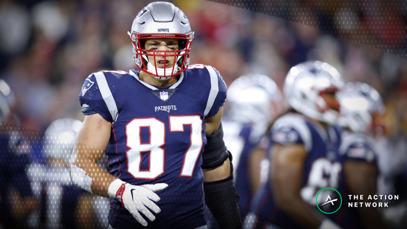 Rob Gronkowski Injury Moving Patriots-Bears Line article feature image