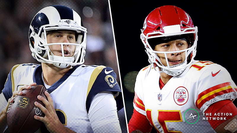 Early Chiefs-Rams Odds: Vegas Opens Record-Setting Over/Under in Mexico City article feature image